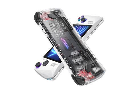 Asus ROG Ally gets transparent case with RGB lighting for retrofitting ...