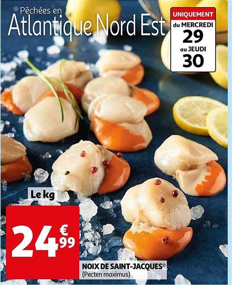 Promo Noix De Saint Jacques Chez Auchan Icatalogue Fr