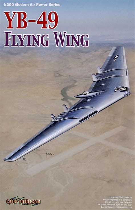 Cyber-hobby 1/200 YB-49 Flying Wing | Finescale Modeler Magazine