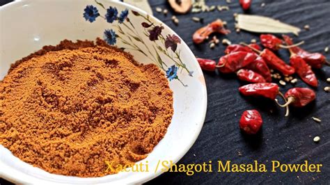 Goan Xacuti Masala How To Make Xacuti Masala Shagoti Masala Recipe