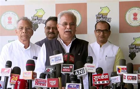 Bjp Frustrated With Adanis Truth Revelation Chhattisgarh Cm After Ed