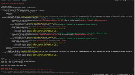Build Fails When Running Npx Expo Run Android R Expo