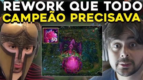 Imagine O Cho Gath Esse Rework Minerva Ganhou Jogo Em Minutos