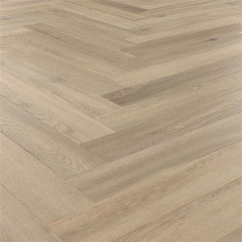 Polyflor Camaro Naked Blond Oak Gluedown Herringbone LVT LPQ2257 Camaro Blonde Oak