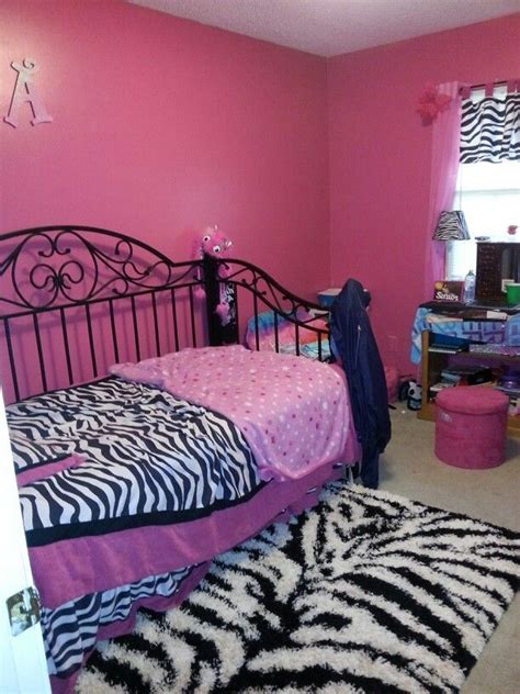 Zebra Print Bedroom Zebra Room Pink Room Cute Bedroom Ideas Room