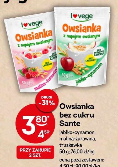 Owsianka I Love Vege Promocja Abka Ding Pl