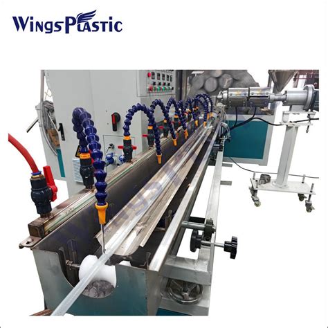 Fiber Reinforced Tube Extrusion Line PVC Braided Pipe Extrusion Line