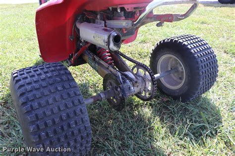 Honda R Atc Atv In Afton Ok Item Ed Sold Purple Wave