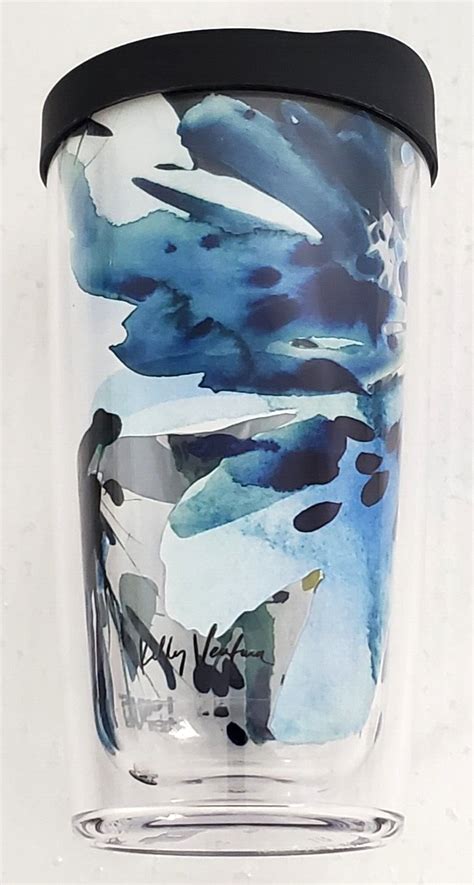 New Tervis 16 Oz Hotcold Tumbler W Travel Lid Kelly Ventura Floral Design Ebay