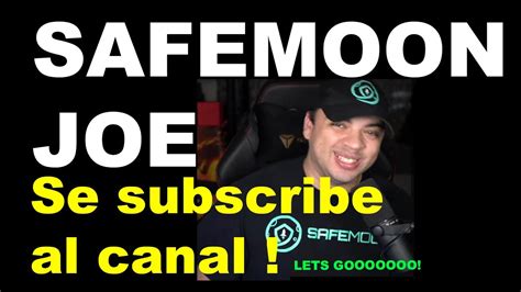 Safemoon Joe se hace jugón en directo YouTube