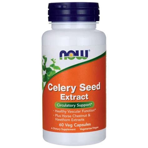 Now Foods Celery Seed Extract 60 Veg Caps Swanson®