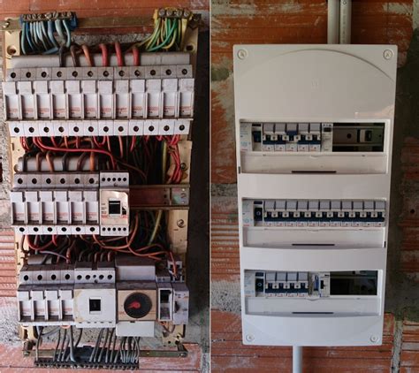 Tableau électrique triphasé vétuste rénovation en 10 étapes