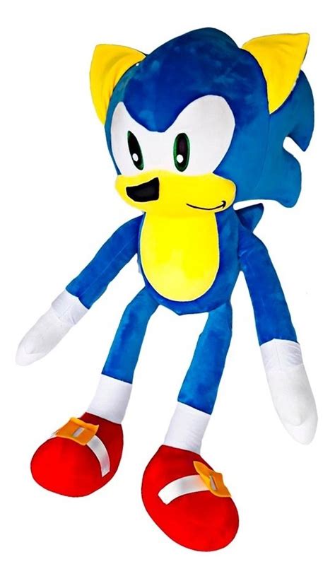 Peluche Muñeco Sonic 100cm Gigante Alto Felpa Suave Cuotas sin interés