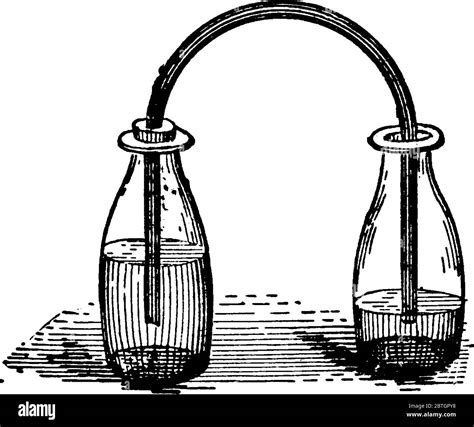 Vintage Siphon Bottles Stock Vector Images Alamy