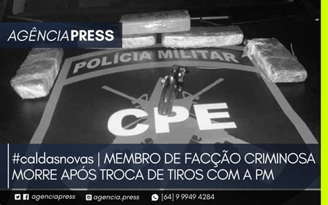 Caldasnovas Membro De FacÇÃo Criminosa Morre ApÓs Troca De Tiros Com