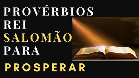 Rei Salomão sabedoria de Deus para prosperar na vida YouTube