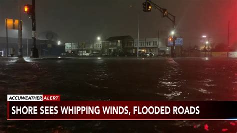 Weather Nj State Of Emergency Jersey Shore Hit With Powerful Winds