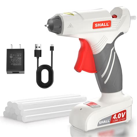 Amazon SHALL V Cordless Hot Glue Gun Kit S Fast Preheating