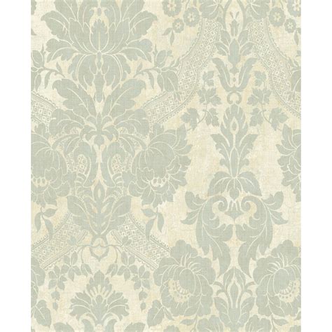 Seabrook Designs Purdie Acanthus Lace Unpasted Wallpaper Bed Bath