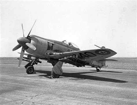 Hawker Sea Fury Powered By The Bristol Centaurus Eighteen Cylinder