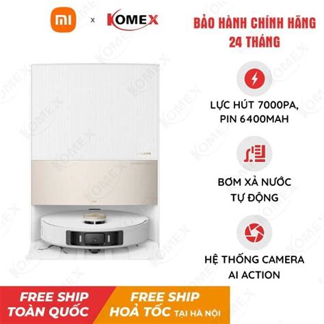 Robot hút bụi lau nhà thông minh Dreame L20 Ultra Komex Digital