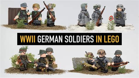 Lego Ww2 German Soldiers Valiant Bricks Youtube