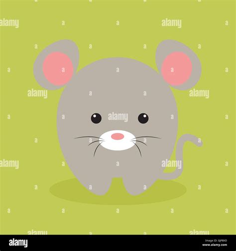 Cute Cartoon Mouse Stock Vector Image And Art Alamy