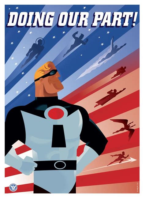 The Incredibles By Paul Rogers Via Behance Can You Say Geek