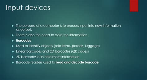 Input Output Storage Devices A Level Teaching Resources