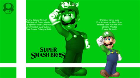 Super Smash Bros. Character Spotlight: Luigi by GamingLegend4ever on ...