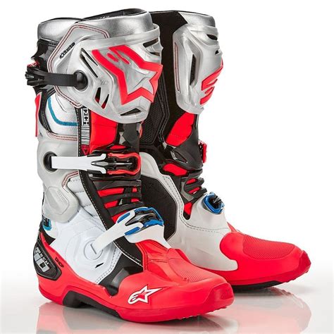 Alpinestars Ltd Edition Boots Tech Ten Dhcp Vision Black