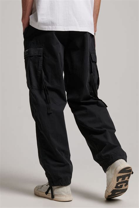 Buy Superdry Black Parachute Grip Trousers from Next Ireland