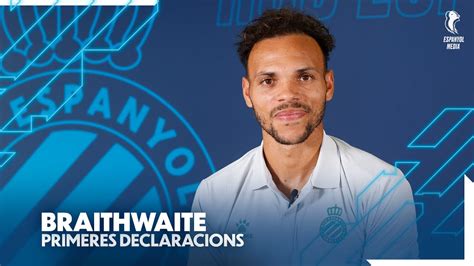 DECLARACIONS Martin Braithwaite Voy A Dar Todo Por Este Equipo