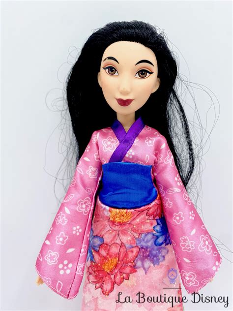 Poup E Mulan Poussi Res D Toiles Disney Hasbro Princesse Chinoise Rose