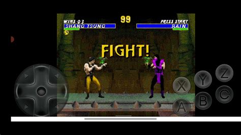 Ultimate Mortal Kombat Trilogy Shang Tsung MK3 Vs Rain Very Hard 2