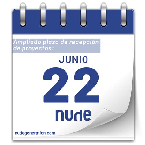 Ampliamos Plazo Para Participar En Nude 2023 Nude Generation