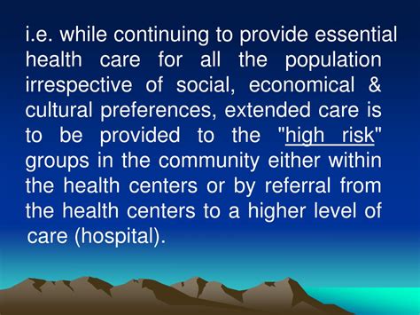 Ppt Primary Health Care Phc Health For All Approach Powerpoint