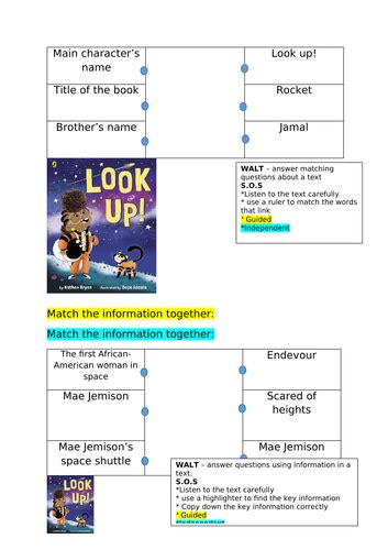 Look Up Nathan Bryon Guided / Shared Reading | Teaching Resources