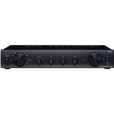 Onkyo A 5vl Integrated Amplifier Black A 5vl Bandh Photo Video