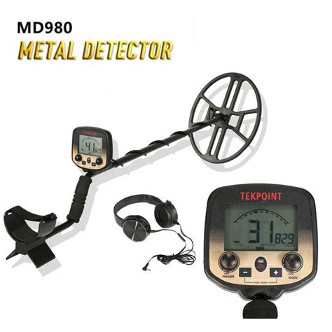 MD 980 Portable Professional Underground Metal Detector High