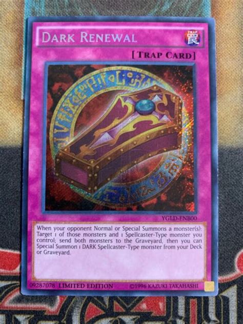 Yugioh Dark Renewal Ygld Enb Secret Rare Limited Edition Ebay