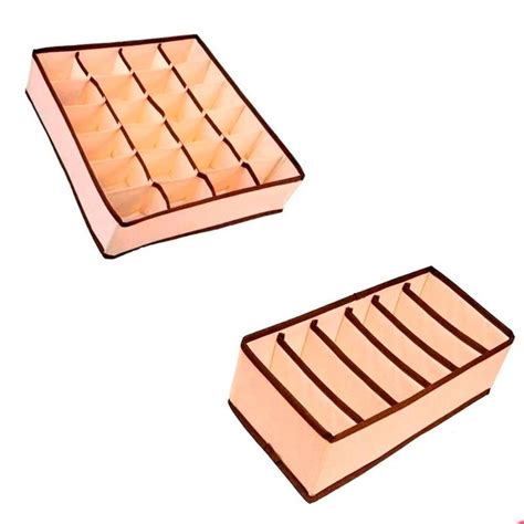 Kit Organizadores Colmeia De Gaveta Sendo Porta Calcinha Cueca Lingerie Meia E Porta Suti