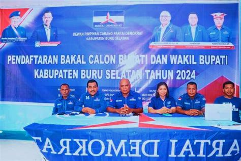 Miliki Dua Kursi Di Dprd Pd Bursel Resmi Buka Pendaftaran Balon Bupati