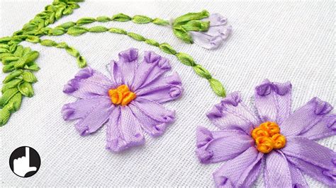 Ribbon Embroidery Designs For Beginners