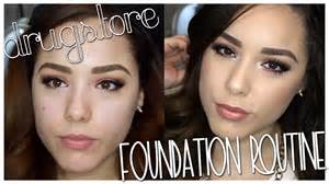 How To Flawless Skin Drugstore Foundation Routine Youtube