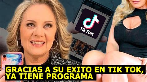 Gracias A Su Éxito En Tik Tok Erika Buenfil Ya Tiene Programa Youtube