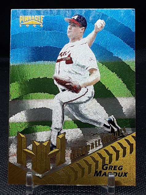 Greg Maddux Pinnacle Starburst Braves T Ebay