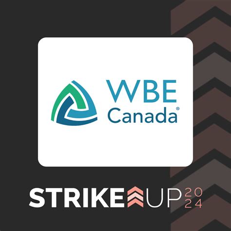 Strikeup Announces New Partnership With Wbe Canada To Promote Supplier