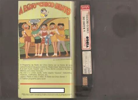 Vhs Turma Da Monica O Rádio Do Chico Bento Original Raro à venda em