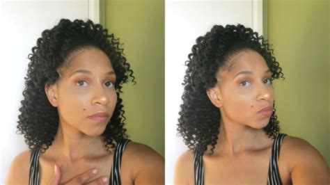 Freetress Soft Baby Curl Half Up Half Down Crochet Braids YouTube